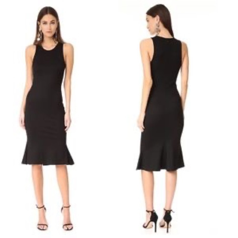 L'AGENCE Annalisa Dress in black size XS